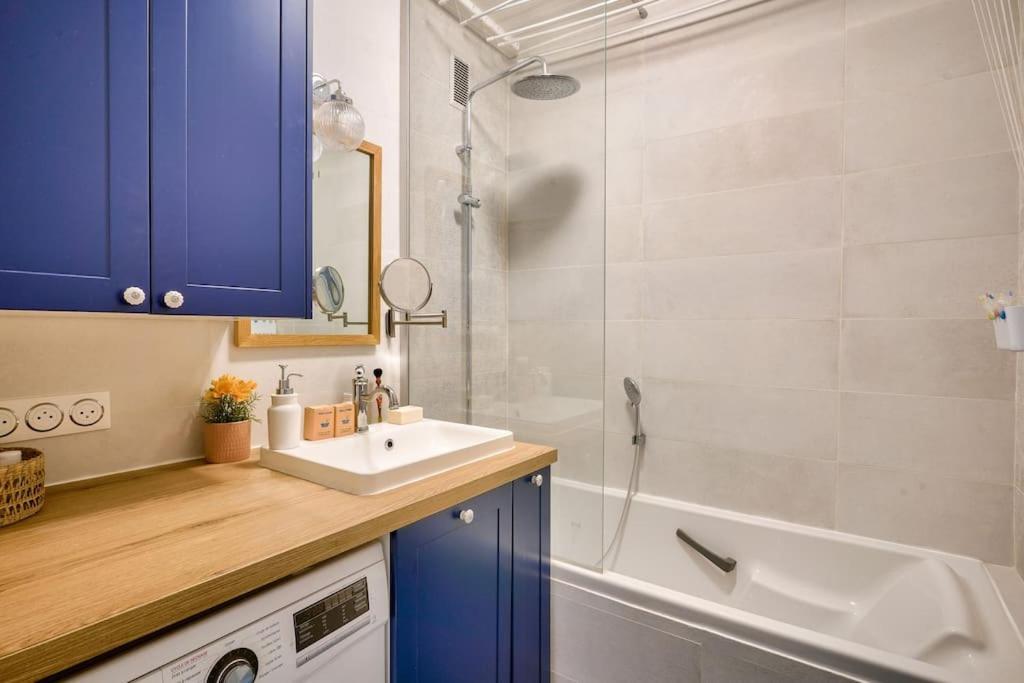 Superbe Appartement A 2 Min A Pied De La Station De Metro ปารีส ภายนอก รูปภาพ